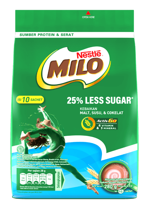 MILO Less Sugar