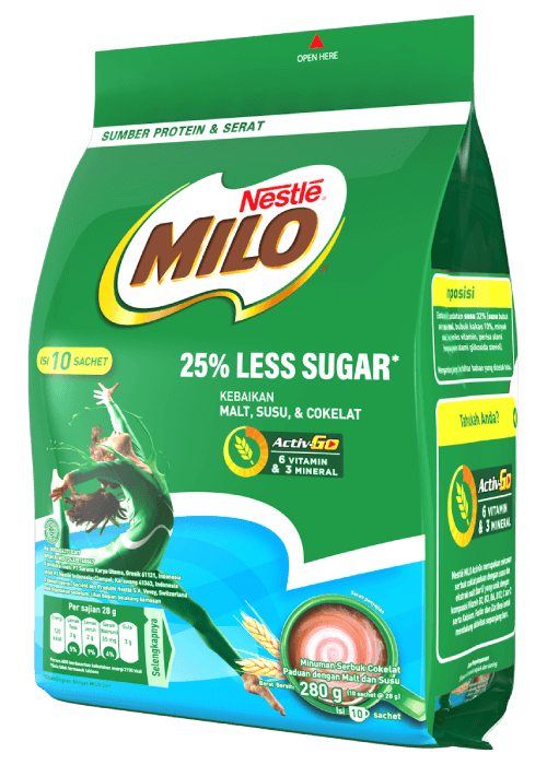 MILO Less Sugar