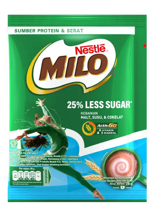 MILO Less Sugar