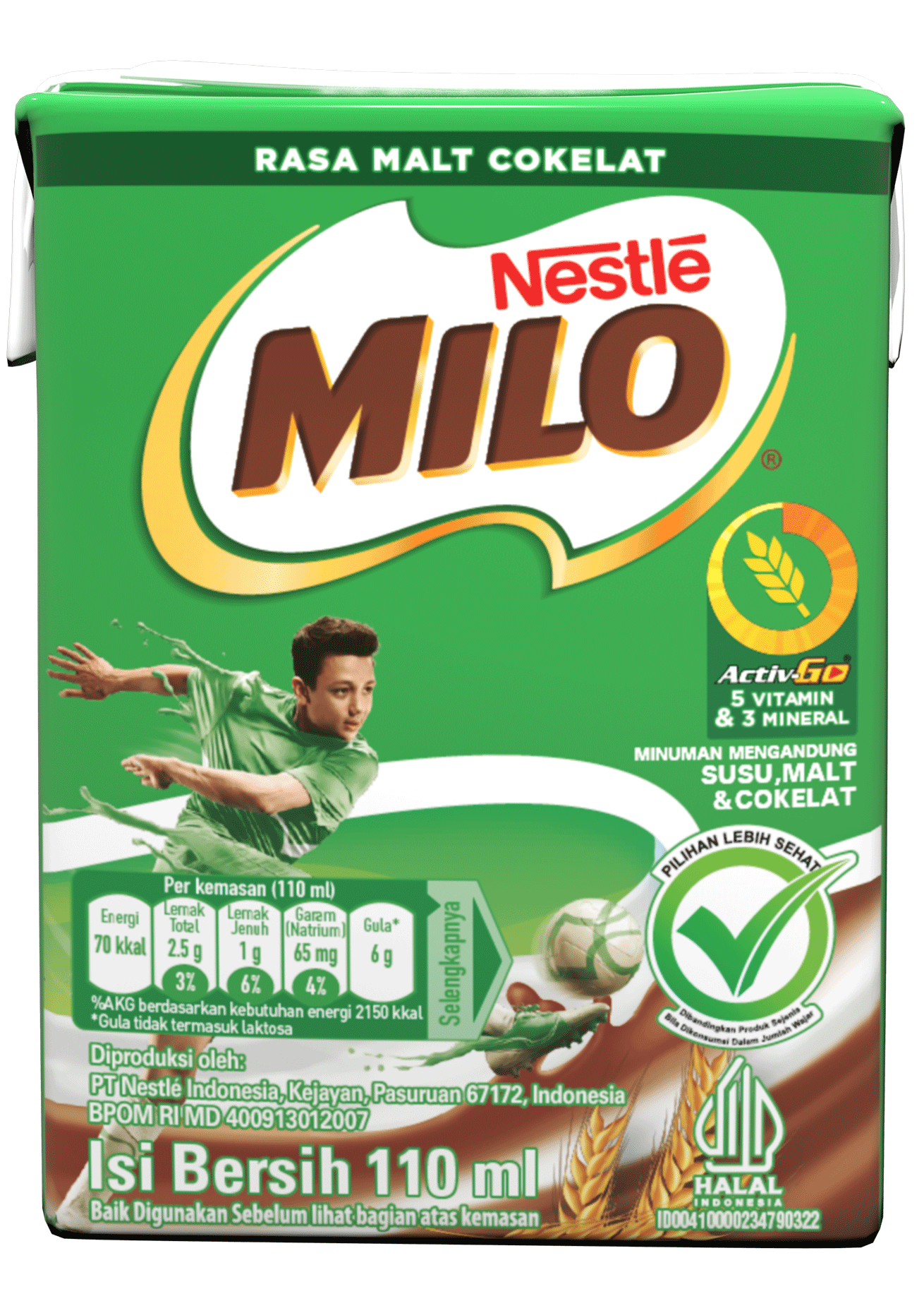 Produk Milo UHT Kotak 110ml