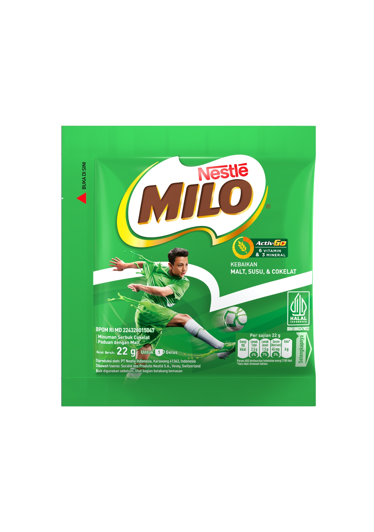 produk milo activ-go sachet 22g