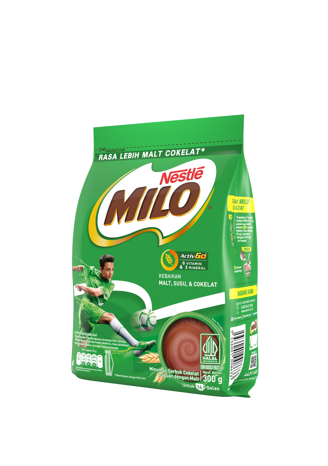 produk milo activ-go pouch 300g