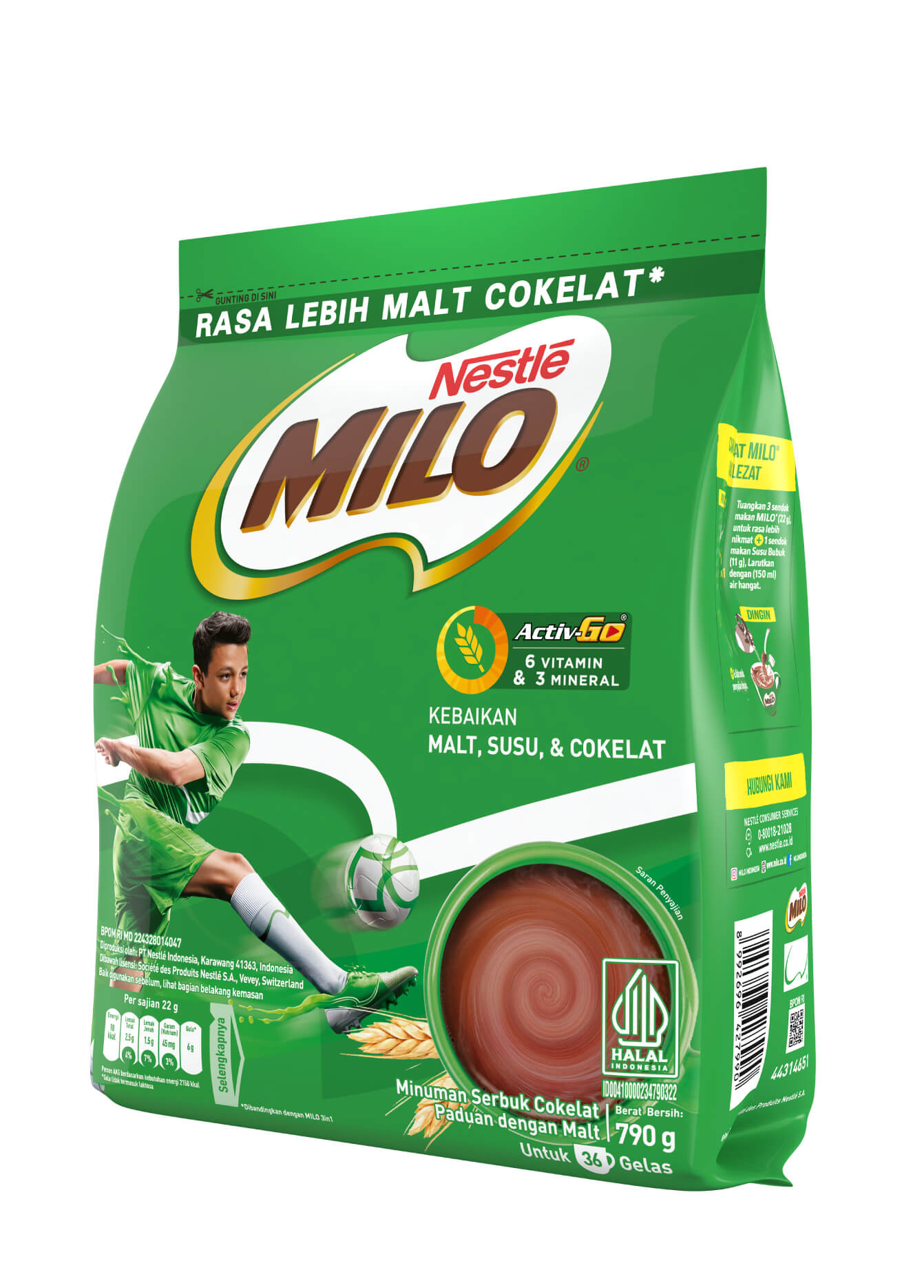 produk milo activ-go pouch 790g