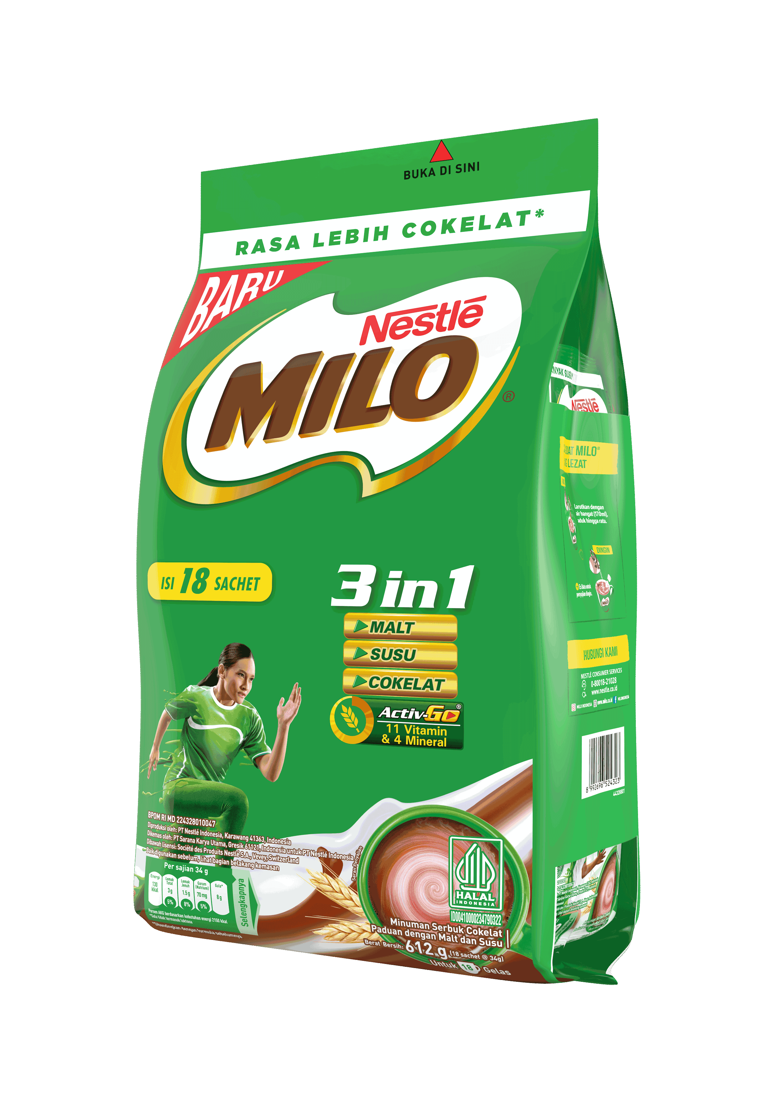 MILO 3in1 Polybag 18x34