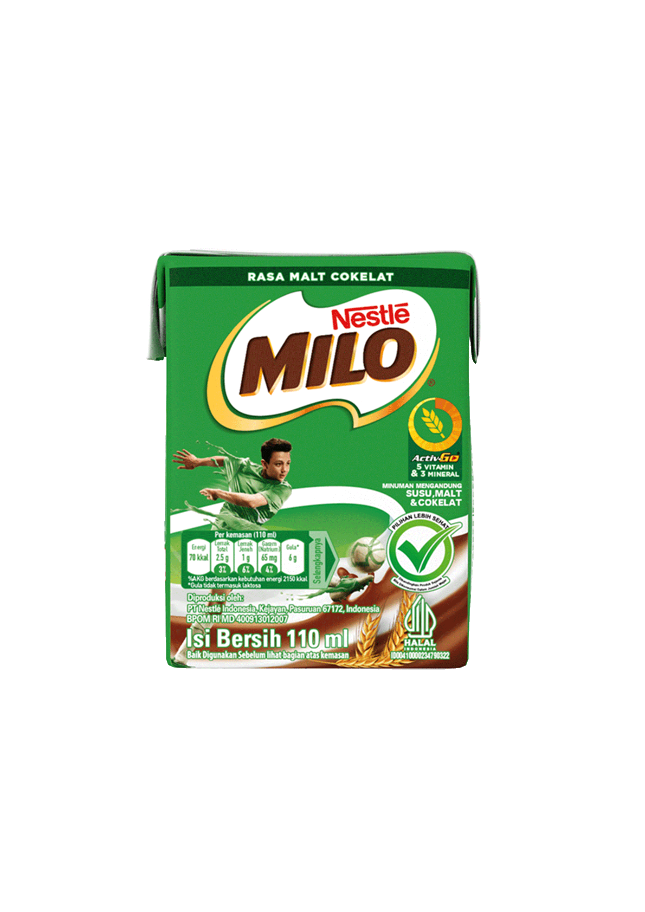 Produk Milo UHT Kotak 110ml