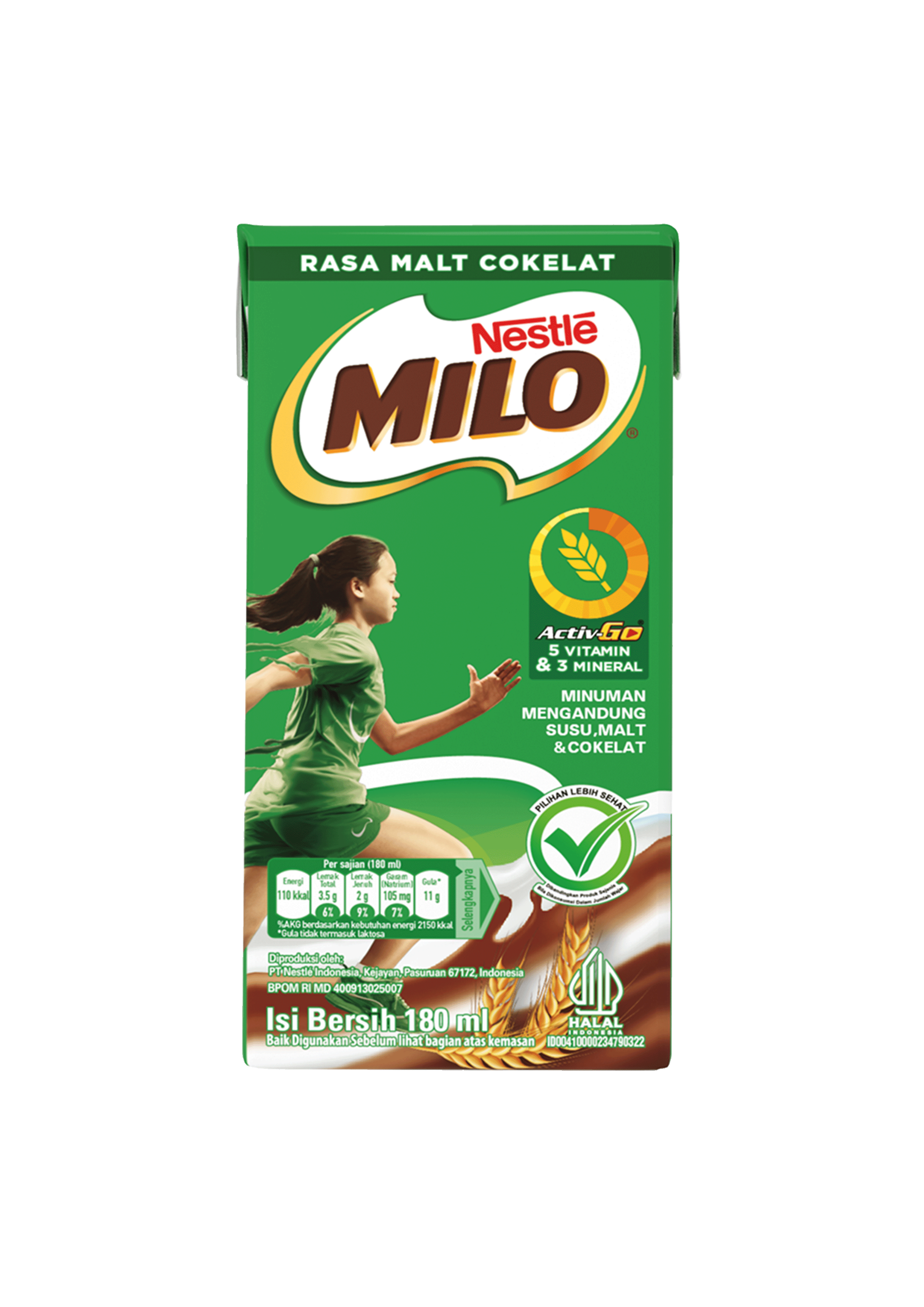 Produk MILO Kotak UHT 180ml