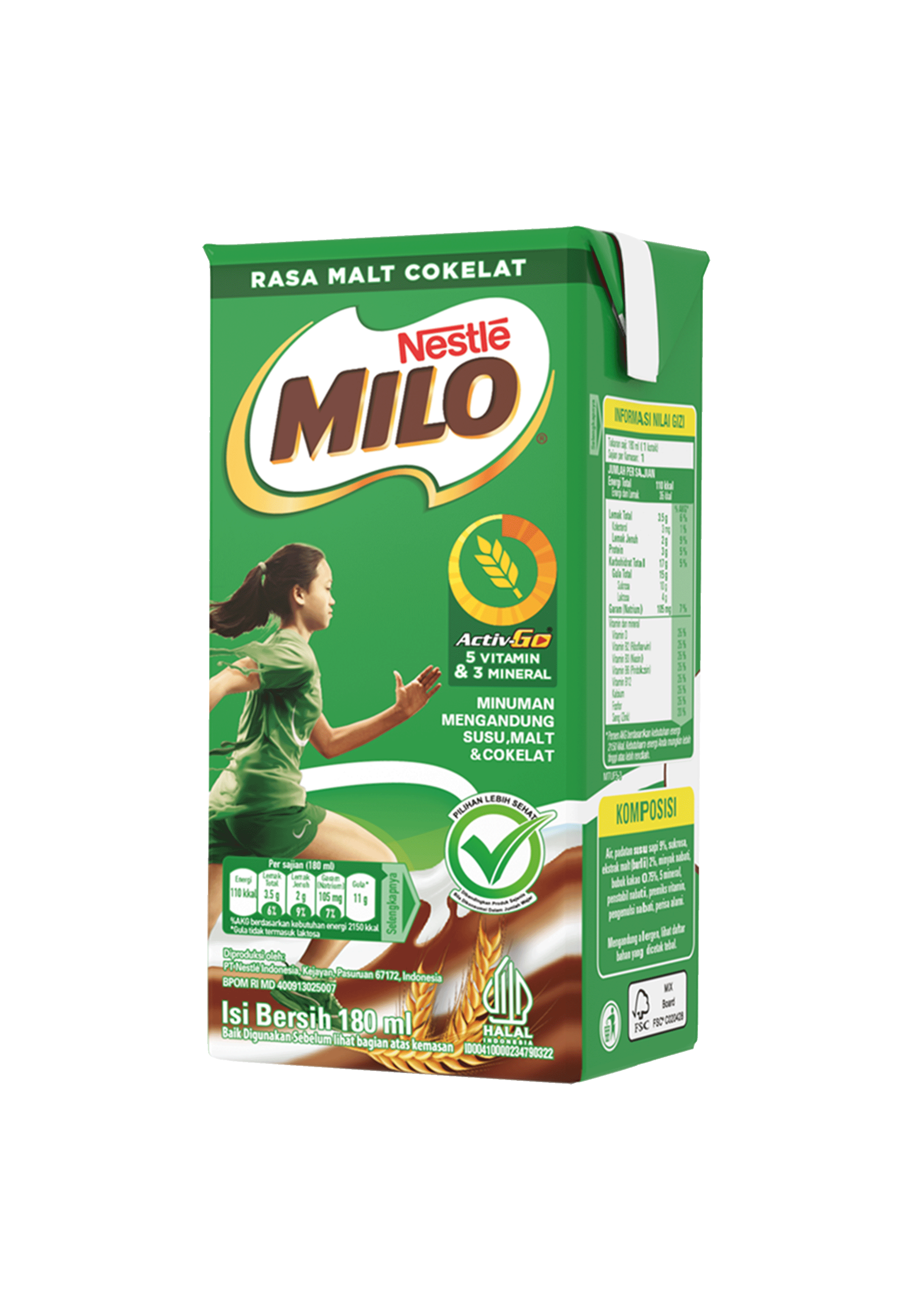 Produk MILO Kotak UHT 180ml