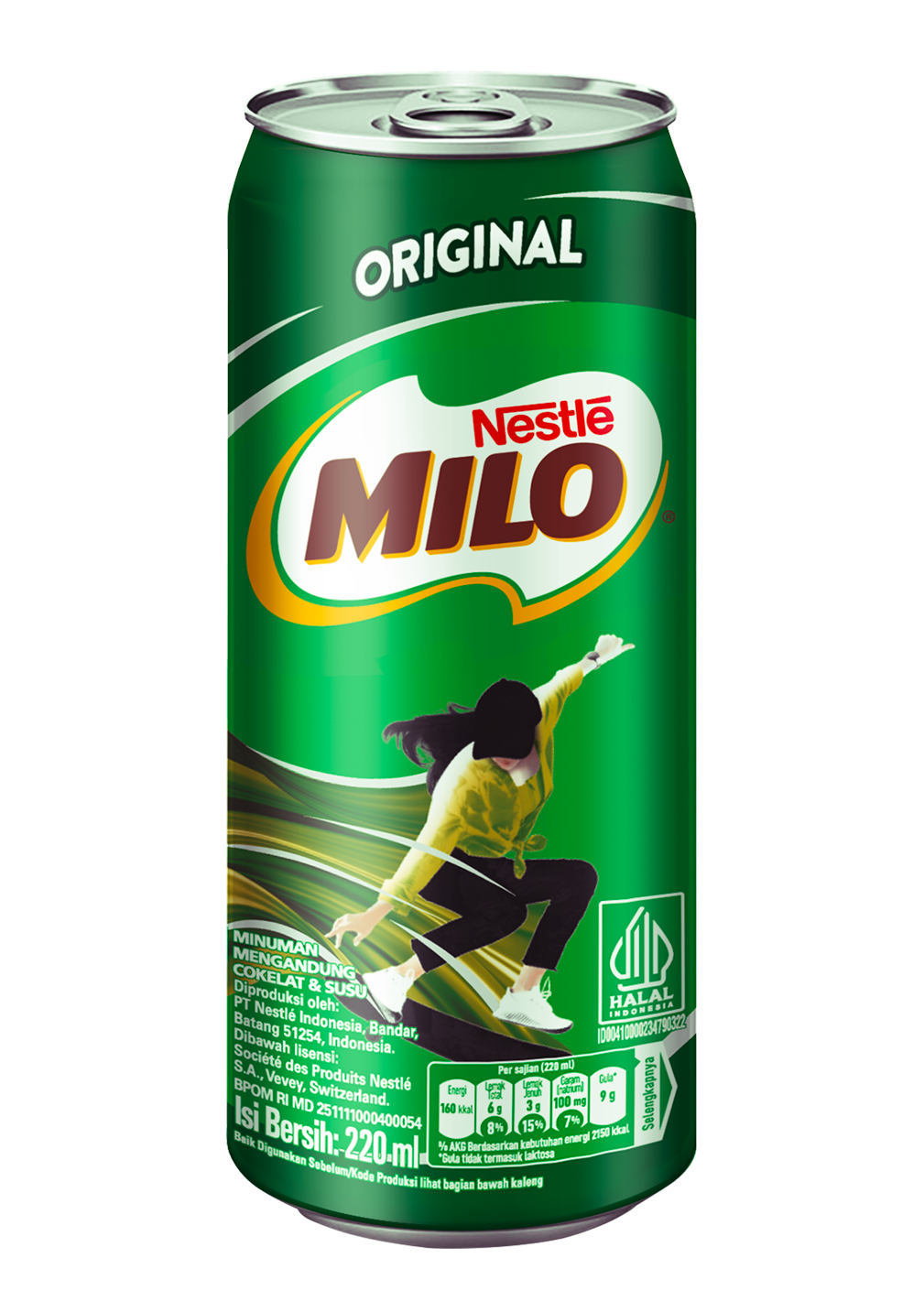 MILO Kaleng Original 220ml